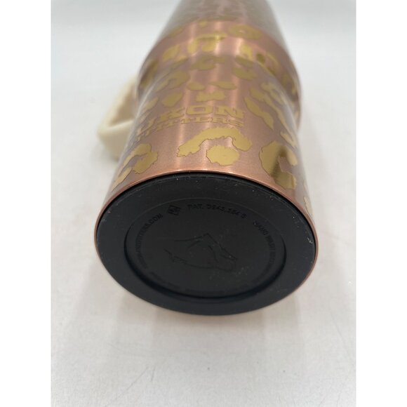 Buc-ees Yukon Outfitters Tumbler 40 Oz Leopard Print Insulated Mug Handle & Lid - Picture 6 of 9